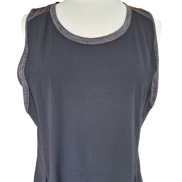 Columbia Bryce Peak Dress Size Large  Black Grey Sleeveless Outdoor - Picture 11 of 11